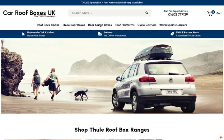 Screenshot of car-roofracks-norfolk.co.uk