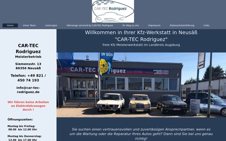 Zrzut ekranu car-tec-rodriguez.de