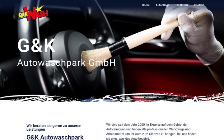 Screenshot ta' car-wash-grossgerau.de