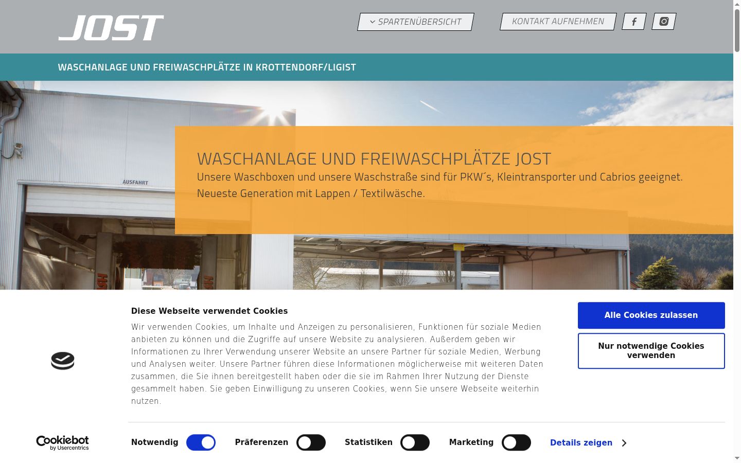 Screenshot tal-banner tal-kunsens muri qabel kwalunkwe interazzjoni