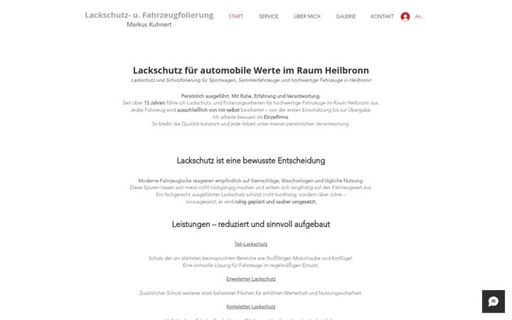 Screenshot of car-wrapping-kuhnert.de