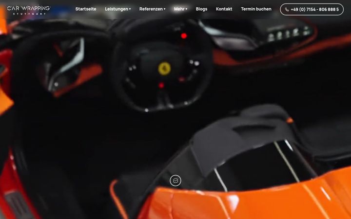 Screenshot of car-wrapping-stuttgart.de