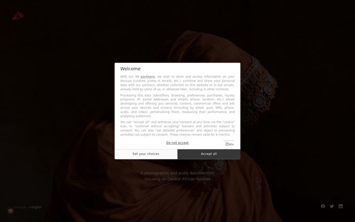 Screenshot of car10yearsofviolence.com
