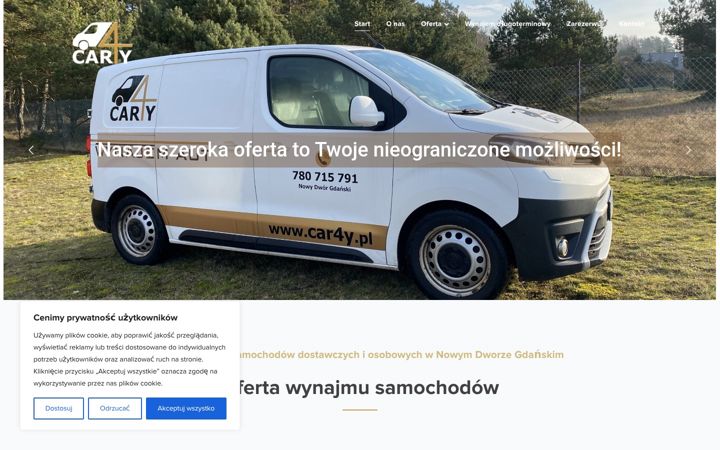 Zrzut ekranu car4y.pl