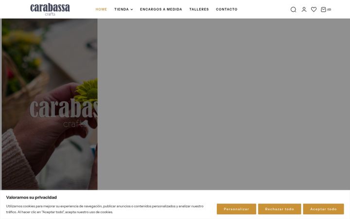 Screenshot of carabassacrafts.com