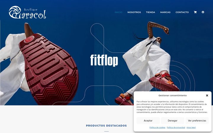 Ekrano kopija caracolonline.es
