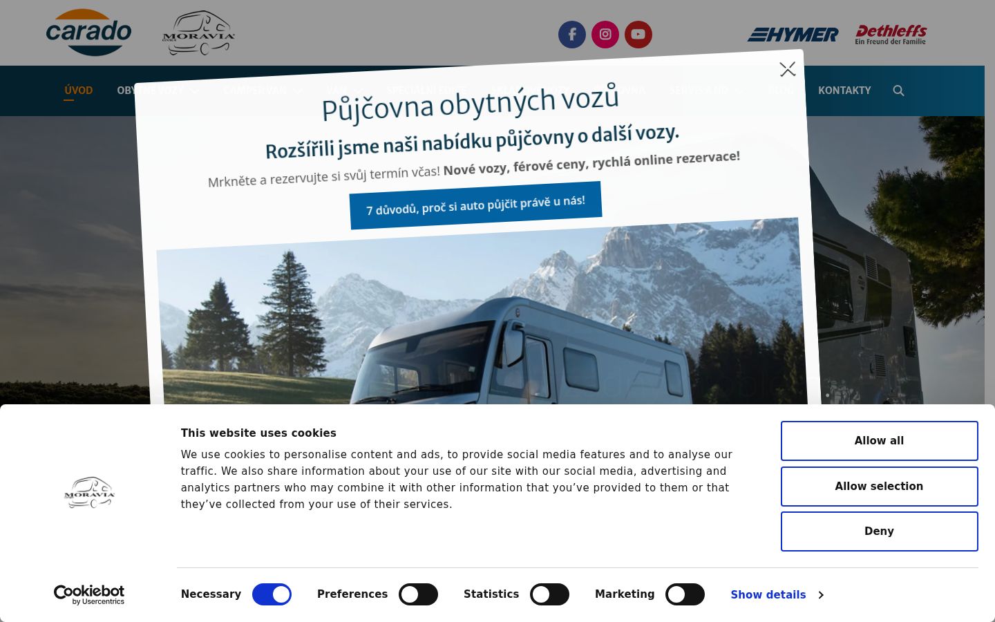 Screenshot tal-banner tal-kunsens muri qabel kwalunkwe interazzjoni