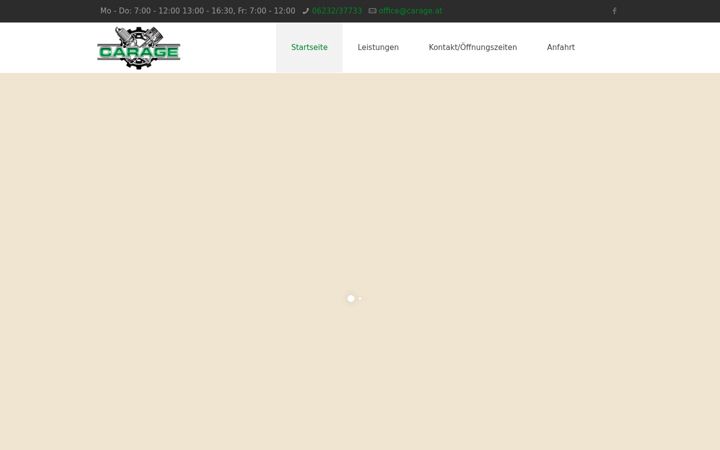 Screenshot of carage.at