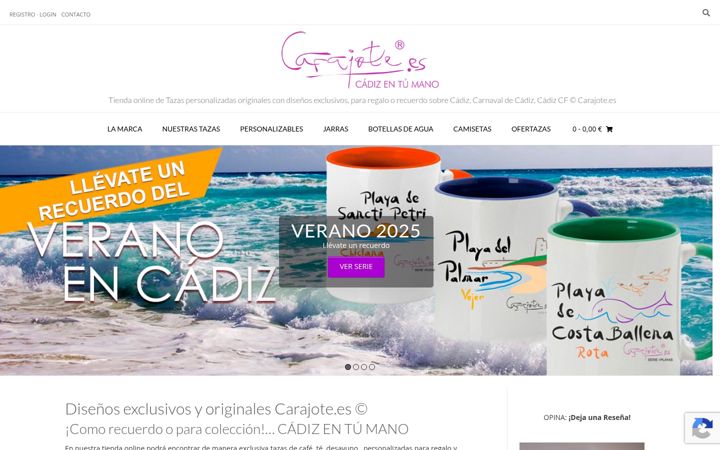Screenshot of carajote.es