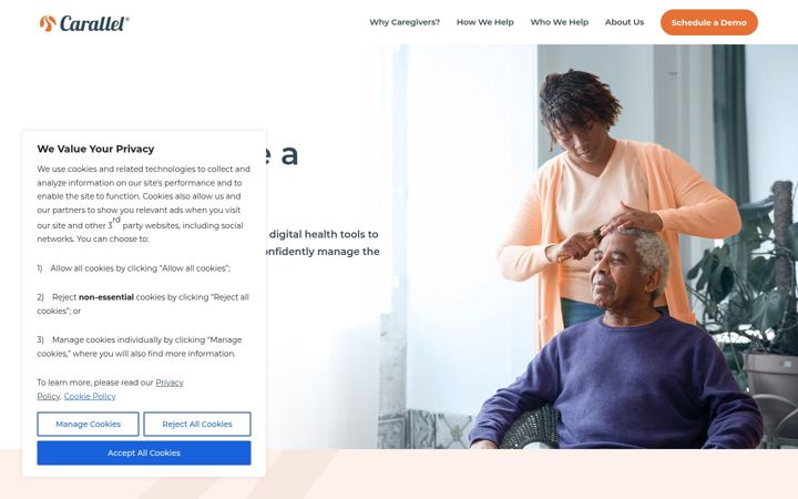 Screenshot of carallel.com