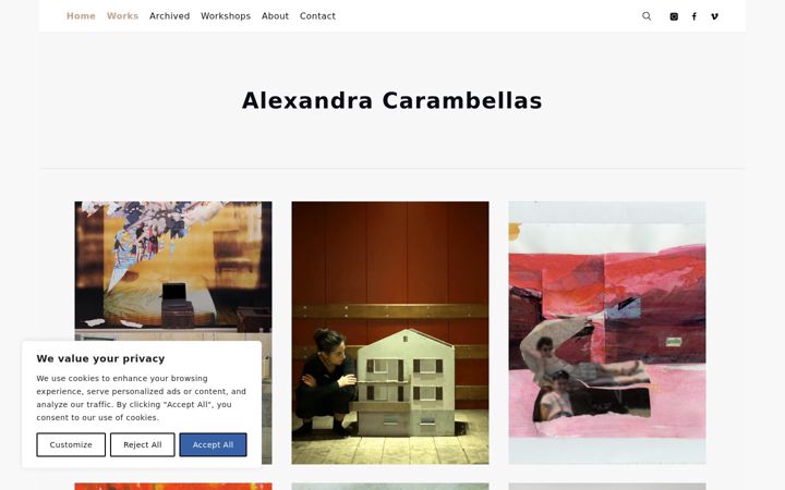 Screenshot of carambellas.com