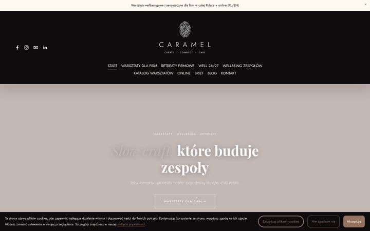 Screenshot of caramel.com.pl