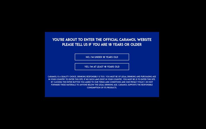 Screenshot of caramol.com