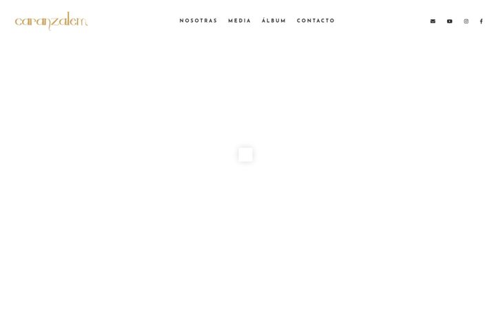 Screenshot of caranzalemusica.com