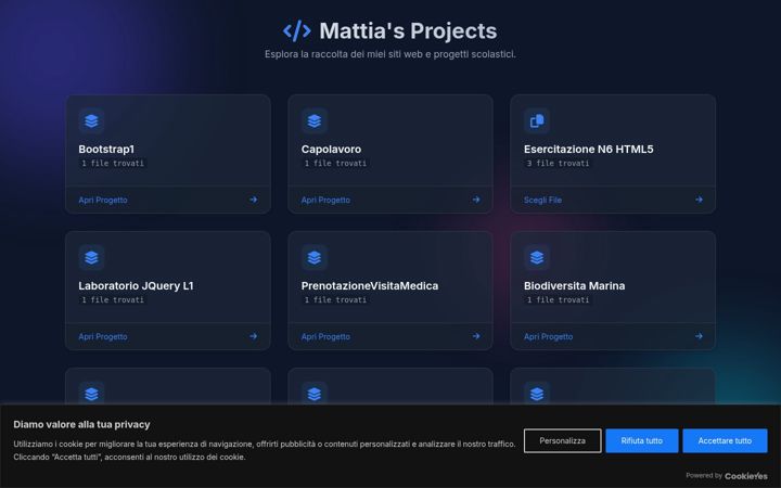 Screenshot of carapezzamattia.altervista.org
