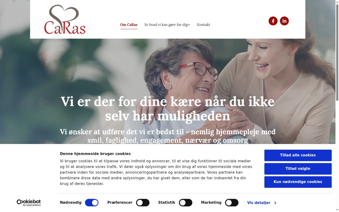 Ekraanipilt nõusolekubännerist, mida näidati enne mis tahes suhtlust