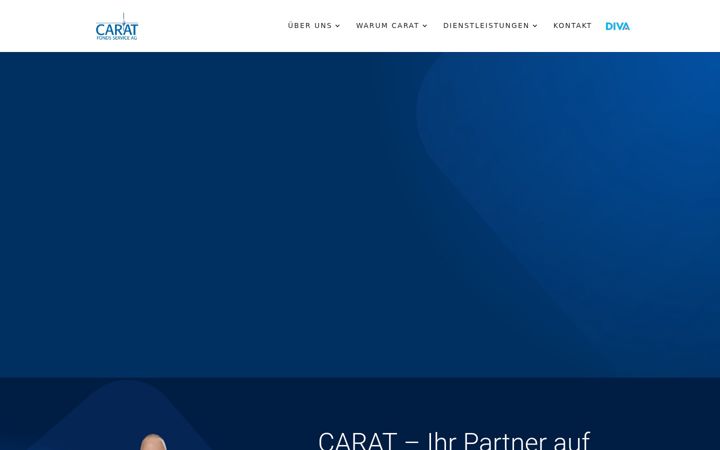 Screenshot of carat-ag.de