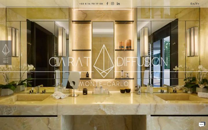 Screenshot of carat-diffusion.com