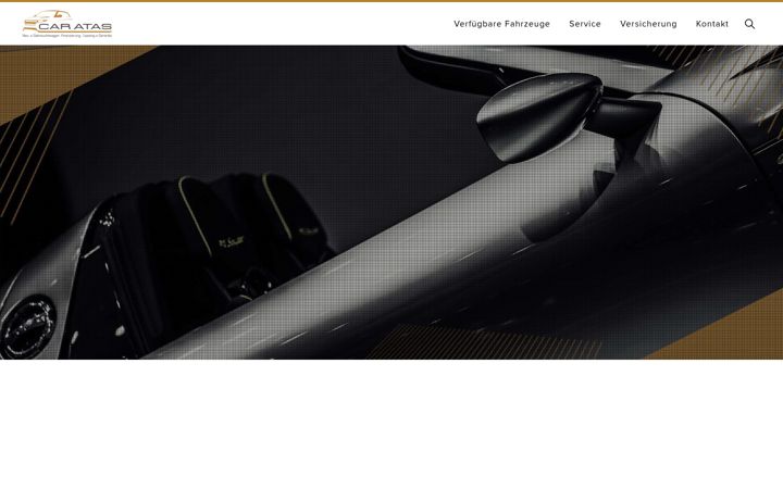Screenshot of caratas.de