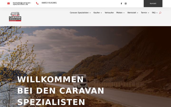 Screenshot di caravan-spezialisten.de