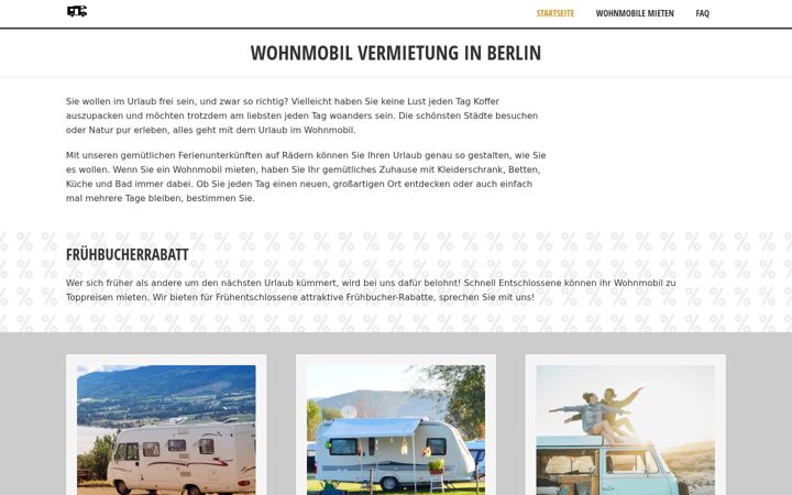 Screenshot of caravan-wohnmobil.de