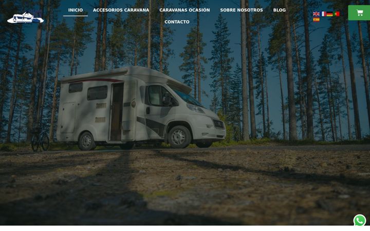 Screenshot of caravanelx.es