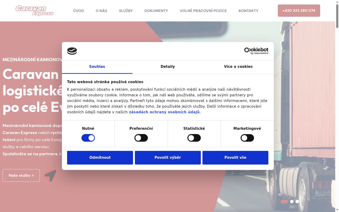 Sutikimo reklamjuostės, rodytos prieš bet kokią sąveiką, ekrano kopija