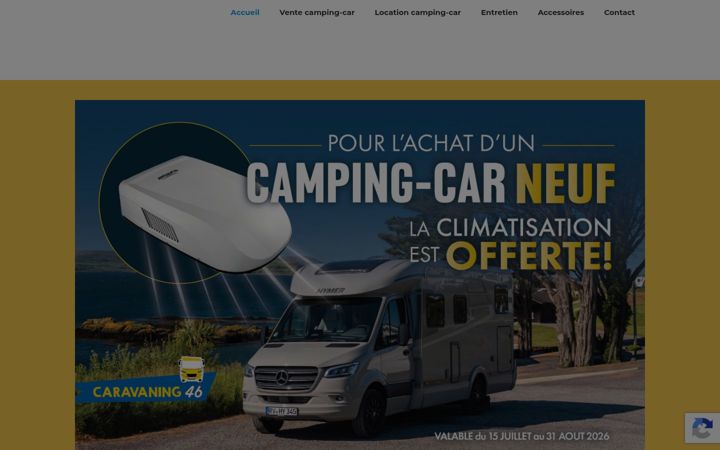 Screenshot of caravaning46.fr