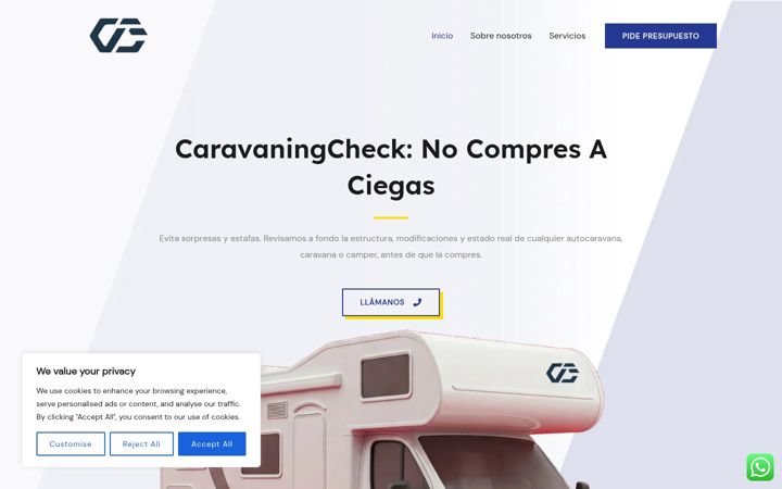 Screenshot of caravaningcheck.es