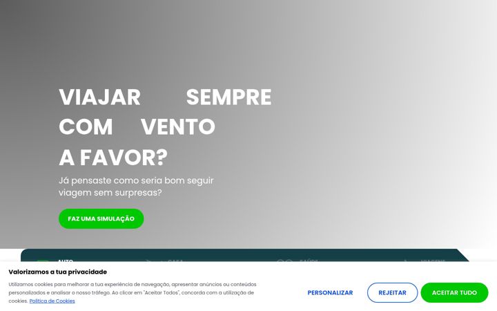 Screenshot of caravelaseguros.pt
