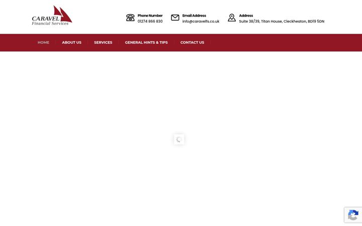 Screenshot of caravelfs.co.uk