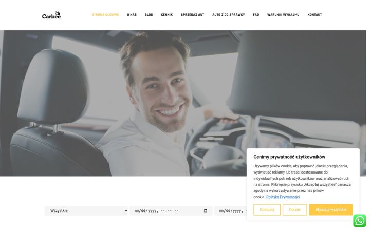 Screenshot of carbee.pl
