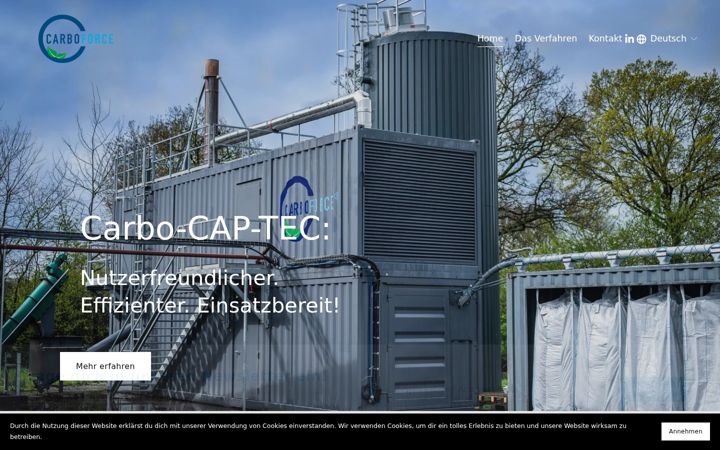 Screenshot of carbo-force.de