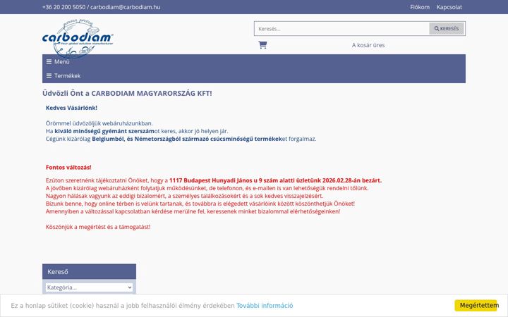 Screenshot of carbodiam.hu