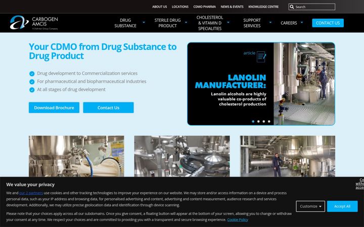 Screenshot of carbogen-amcis.com