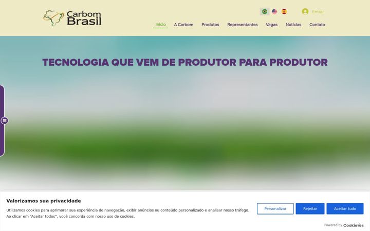 Képernyőkép: carbombrasil.com.br