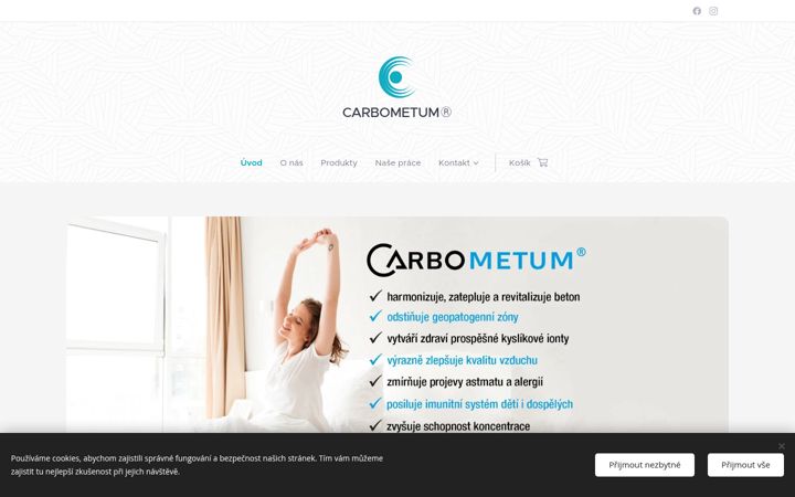 Screenshot of carbometum.cz