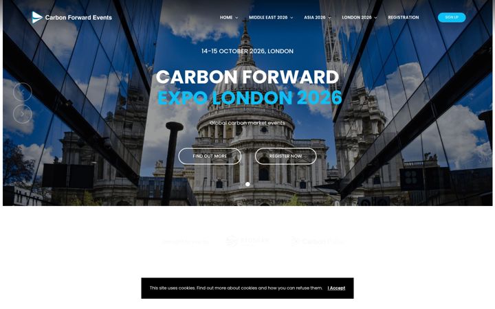 Screenshot of carbon-forward.com