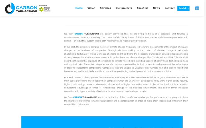 Screenshot of carbon-turn.com
