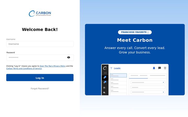 Screenshot of carbon.biz