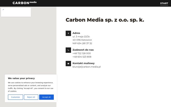 Zrzut ekranu carbon.media.pl