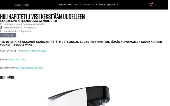 Skærmbillede af carbon8.fi