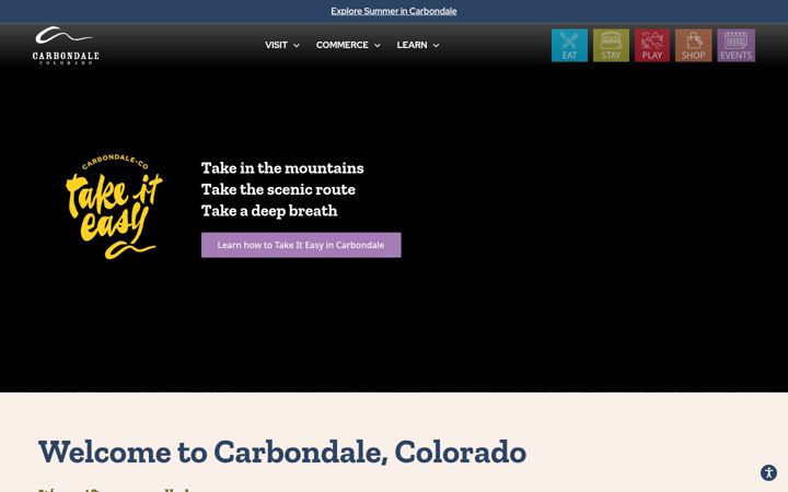 Screenshot of carbondale.com