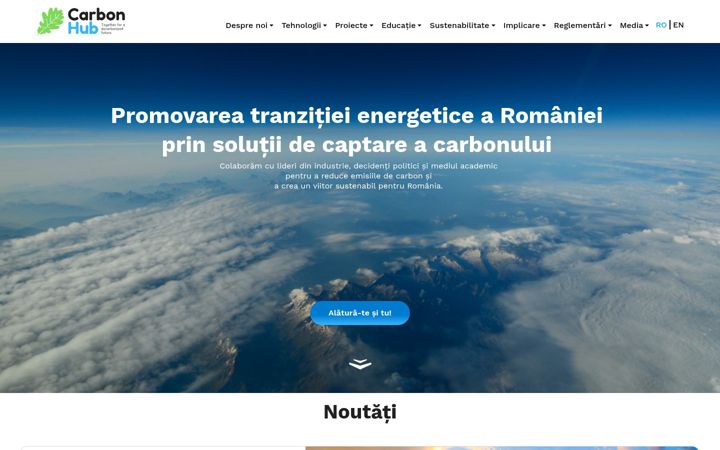 Screenshot of carbonhub.ro