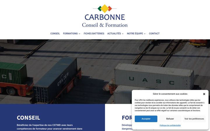 Screenshot of carbonnetmd.fr