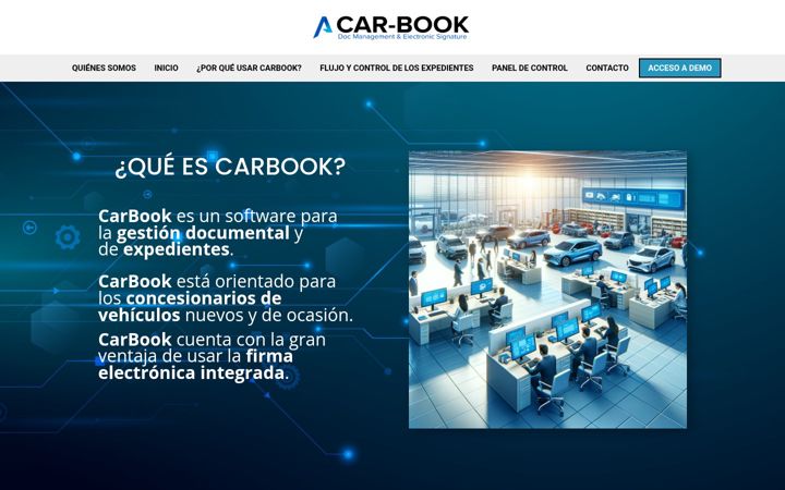 Ekrano kopija carbook.es