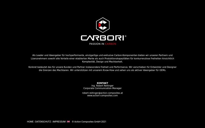 Screenshot of carbori.com