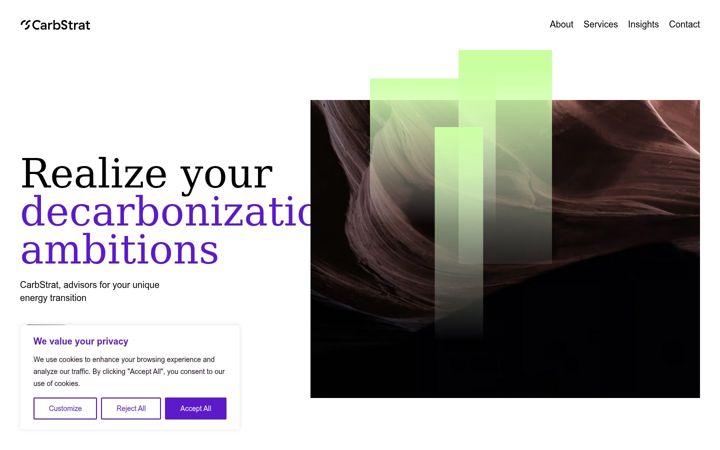 Screenshot of carbstrat.com