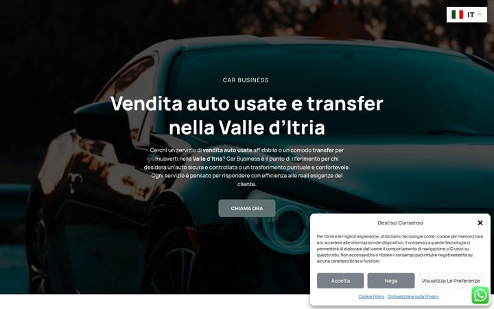 Screenshot of carbusinessmartinafranca.it