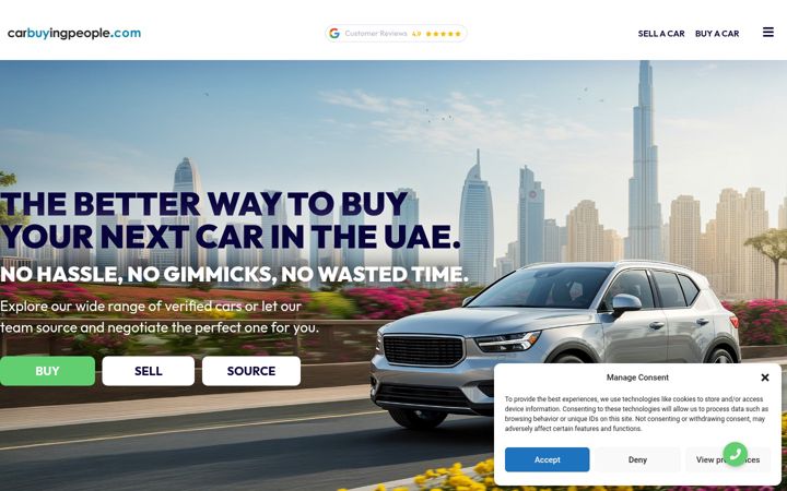 Screenshot of carbuyingpeople.com